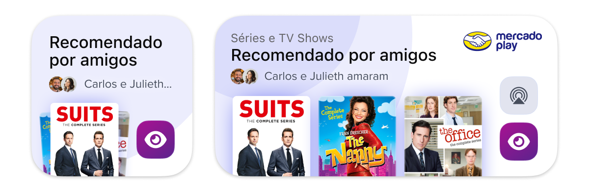 Widget Social 2 - Light